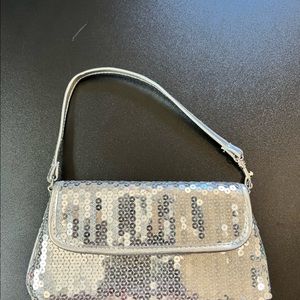 Cute Silver Purse
